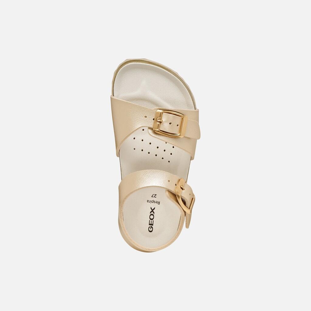 Sandales Fille J ADRIEL GIRL Platine 7/7