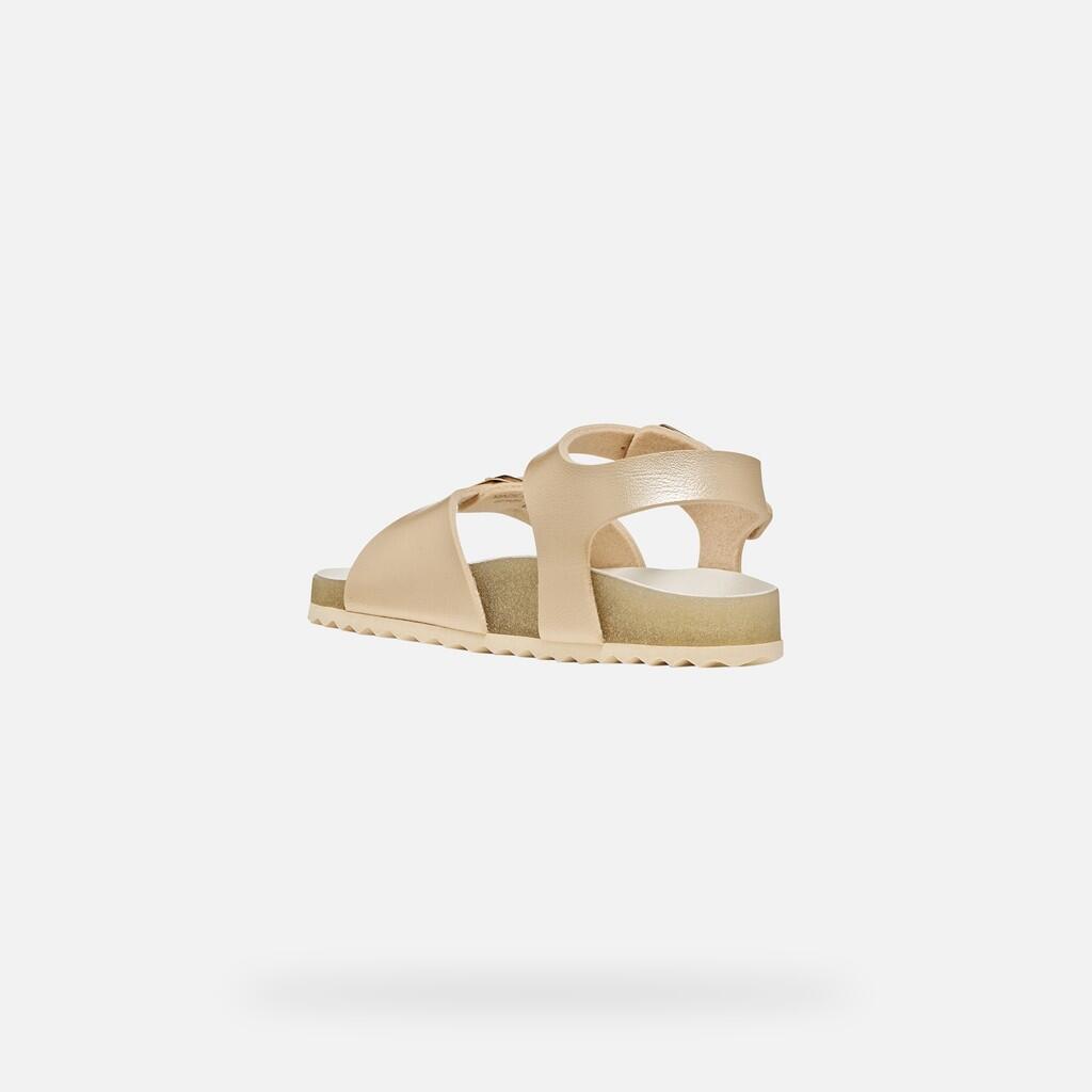 Sandales Fille J ADRIEL GIRL Platine 5/7