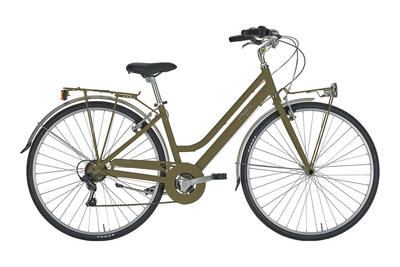 Stadsfiets roxy 28 inch, olijfgroen