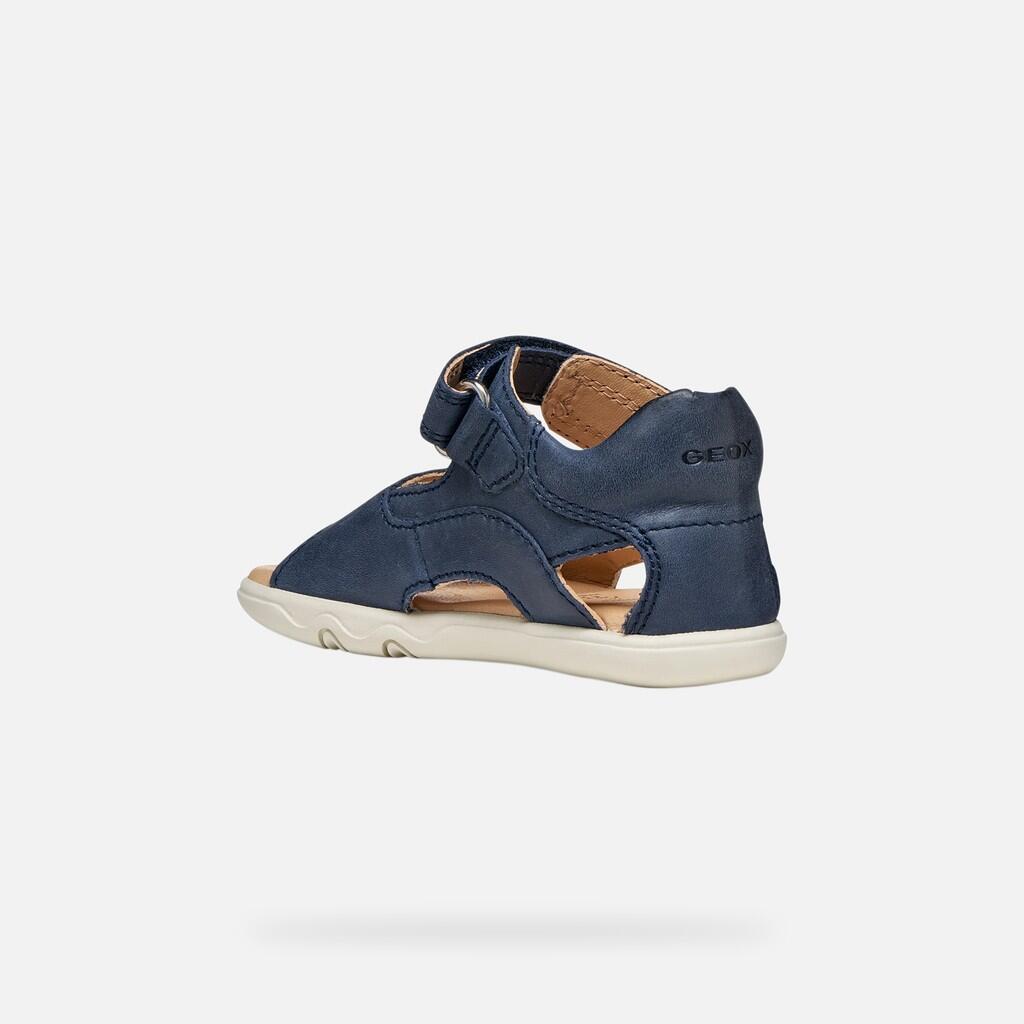 Sandales Bébé Garçon B SANDAL STEPPIEUP BOY Bleu Marine 4/7