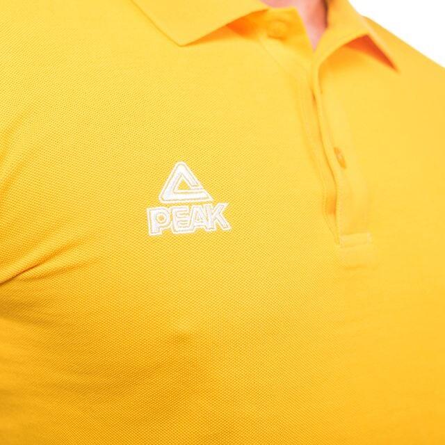 Tricou polo PEAK Crew Galben