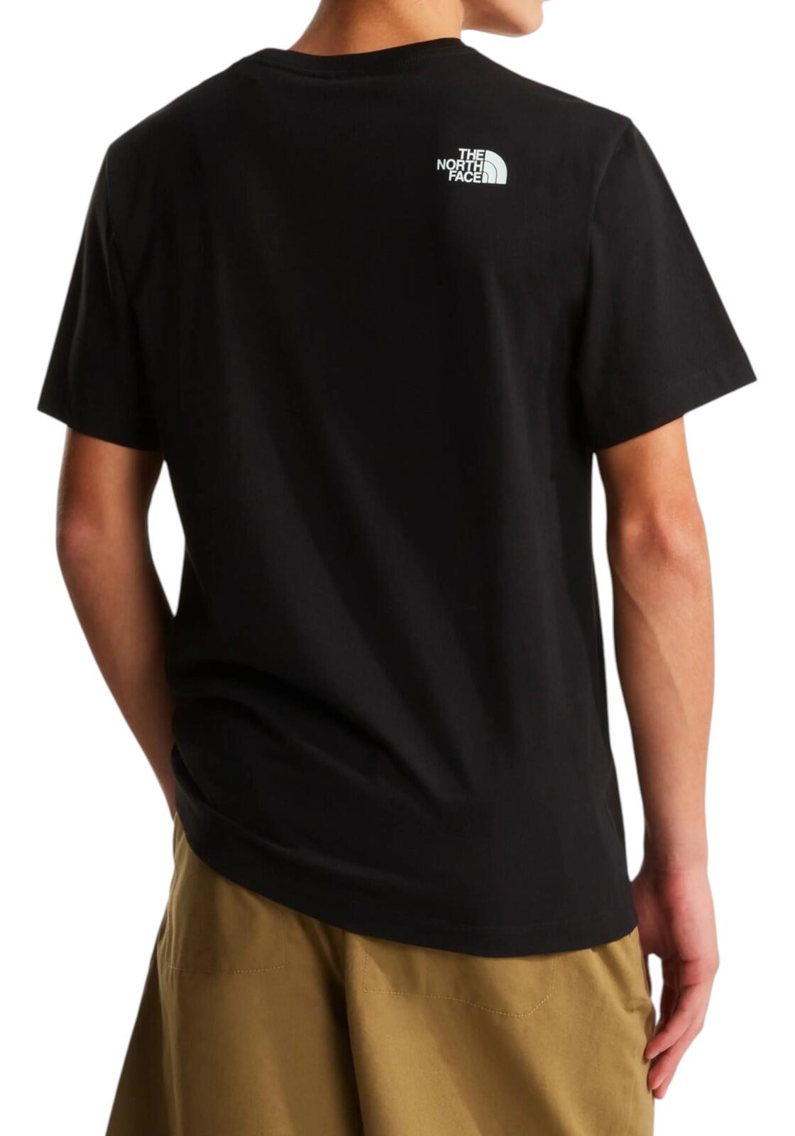 Koszulka turystyczna męska The North Face M Mountain Line Regular Tee 4/4