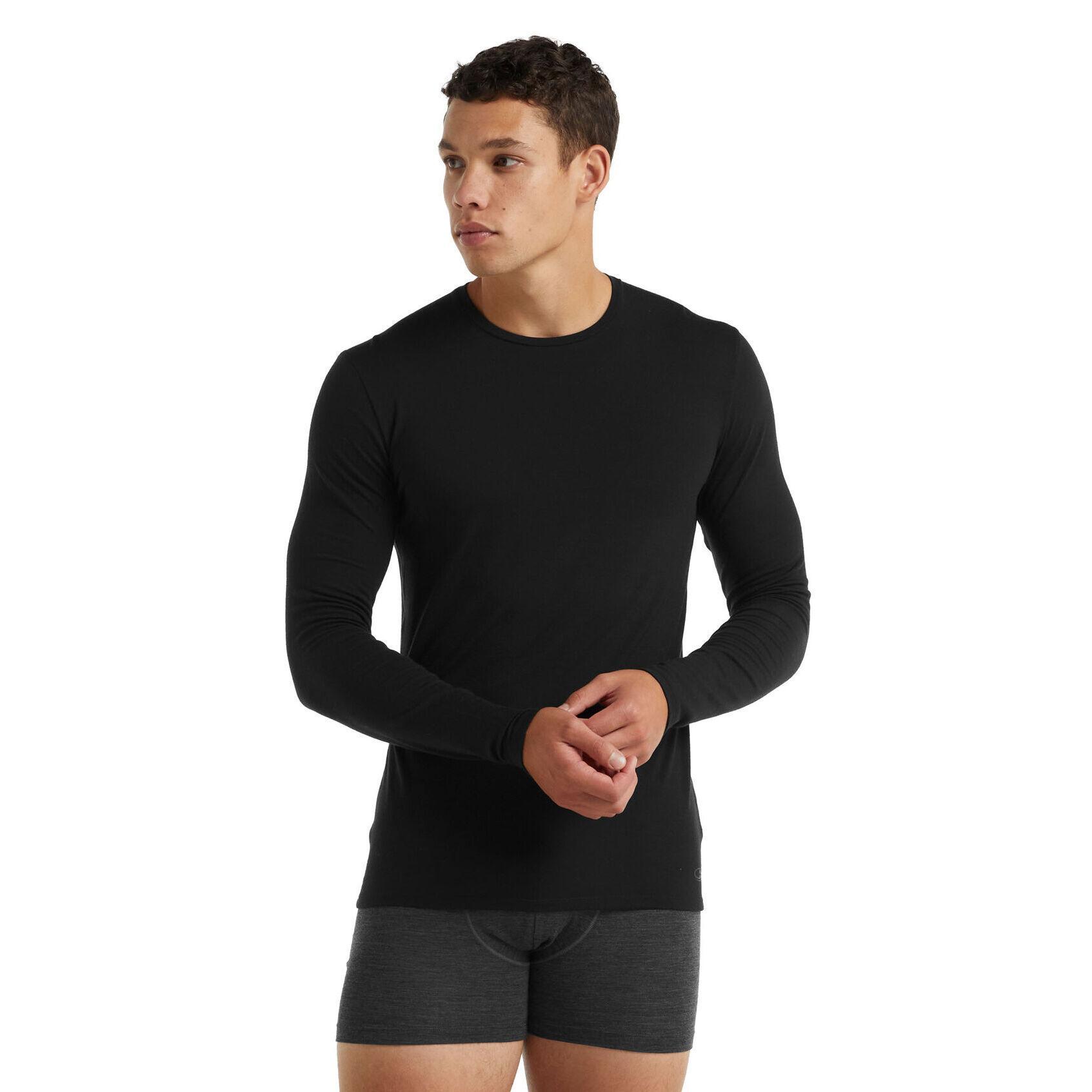 T-shirt maniche lunghe Icebreaker anatomica crewe 2/7