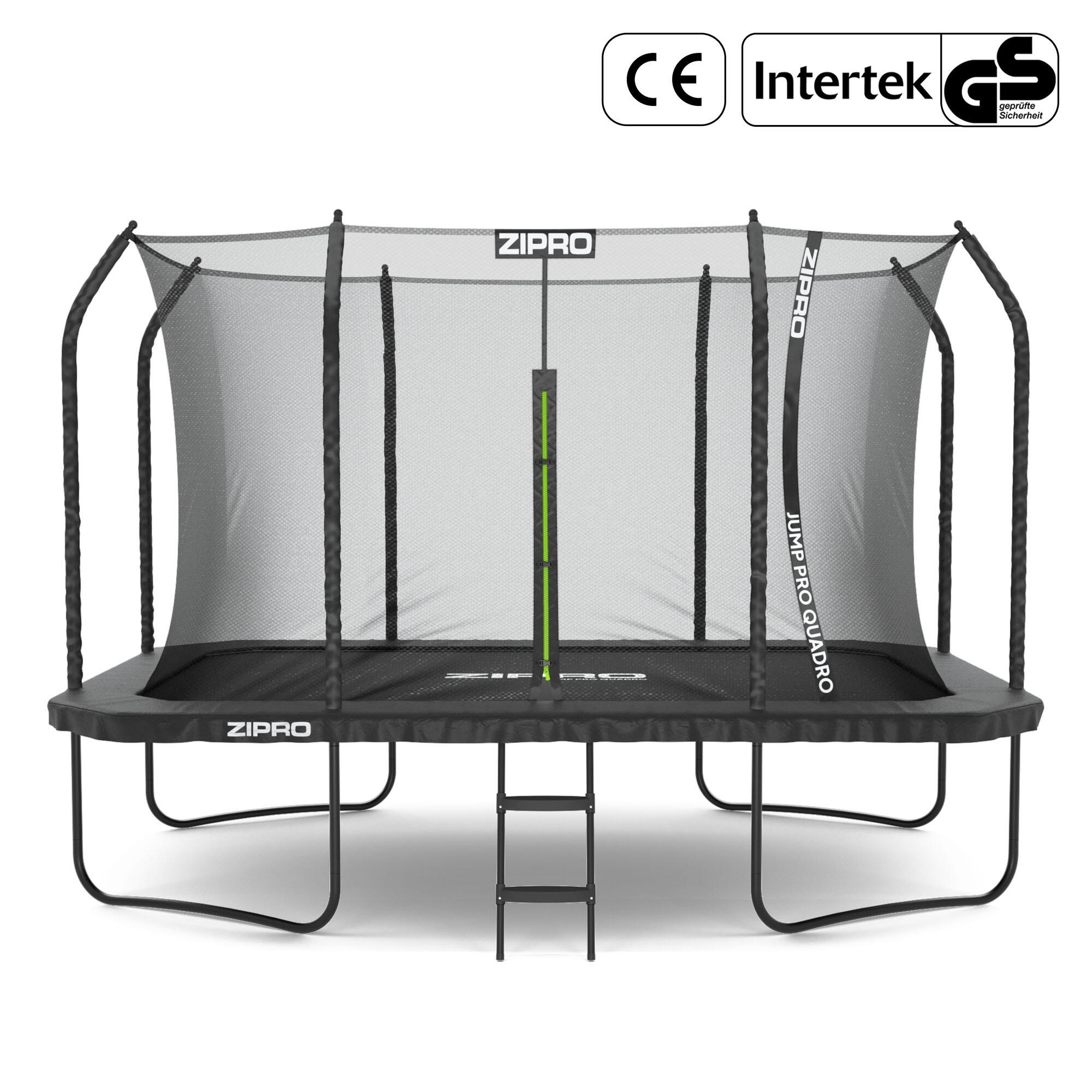 ZIPRO Trampolína rectangular Zipro Jump Pro Quadro 366x244 cm 8x12FT s ochrannou sítí