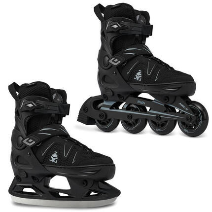 Patines Hockey Patines 2en1 Pulse PRO FitGo Negro
