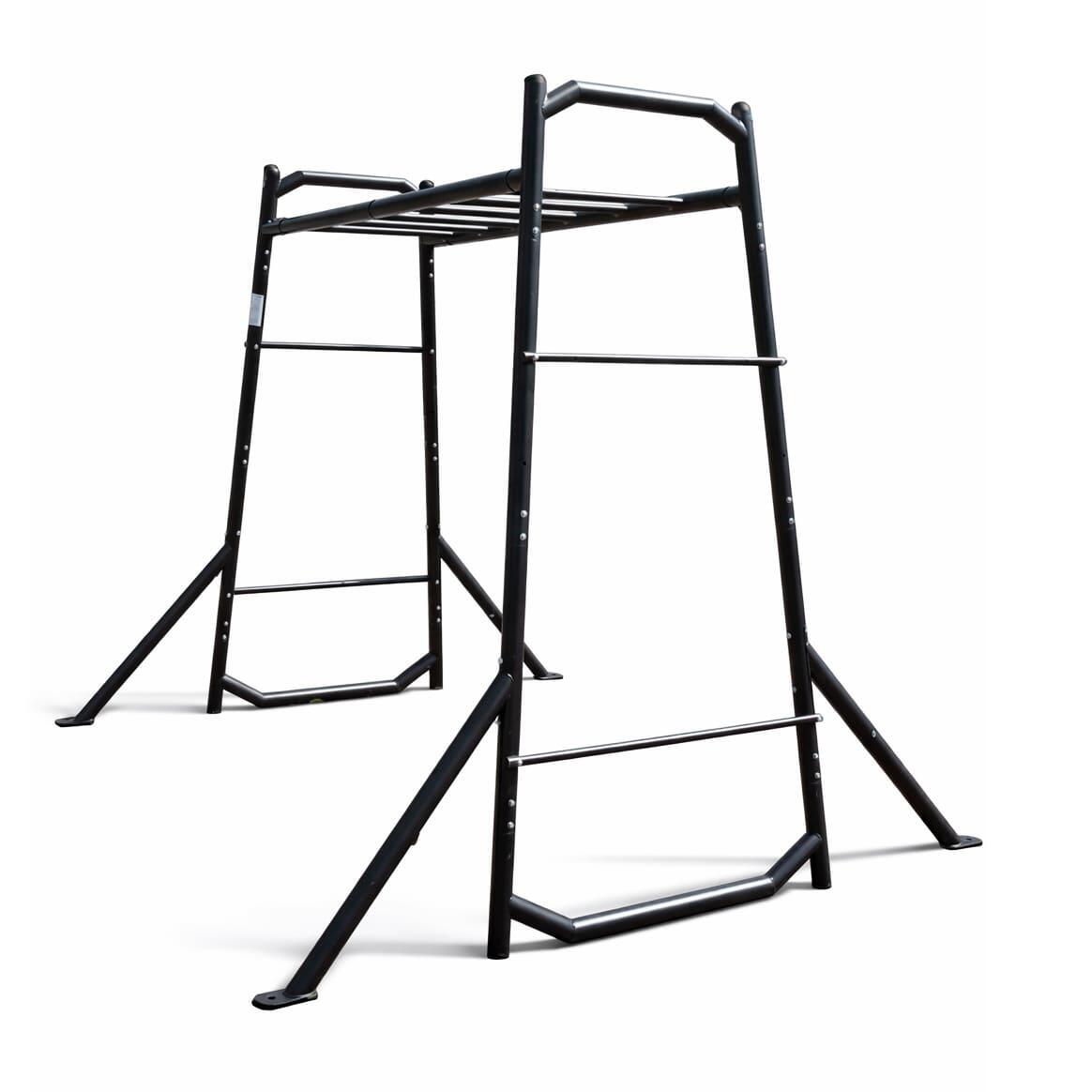 Structure d’escalade extérieure – Gym et barres de gymnastique pour jardin 6/7