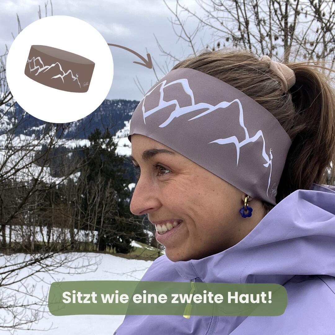 Bergwelten Stirnband: Atmungsaktiv & rutschfest | Ideal für Sport & Alltag 5/7