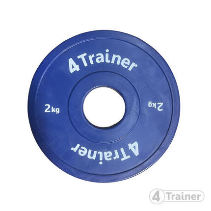 Mini Disque Olympique - Bumper - 2KG - 4TRAINER