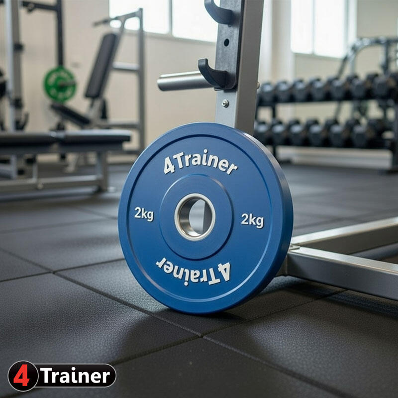 Mini Disque Olympique - Bumper - 2KG - 4TRAINER 3/3