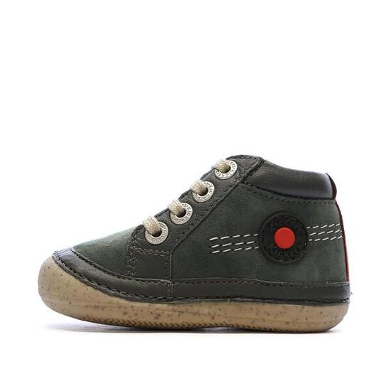 Zapatillas Verdes Kickers Sonistreet para Niño