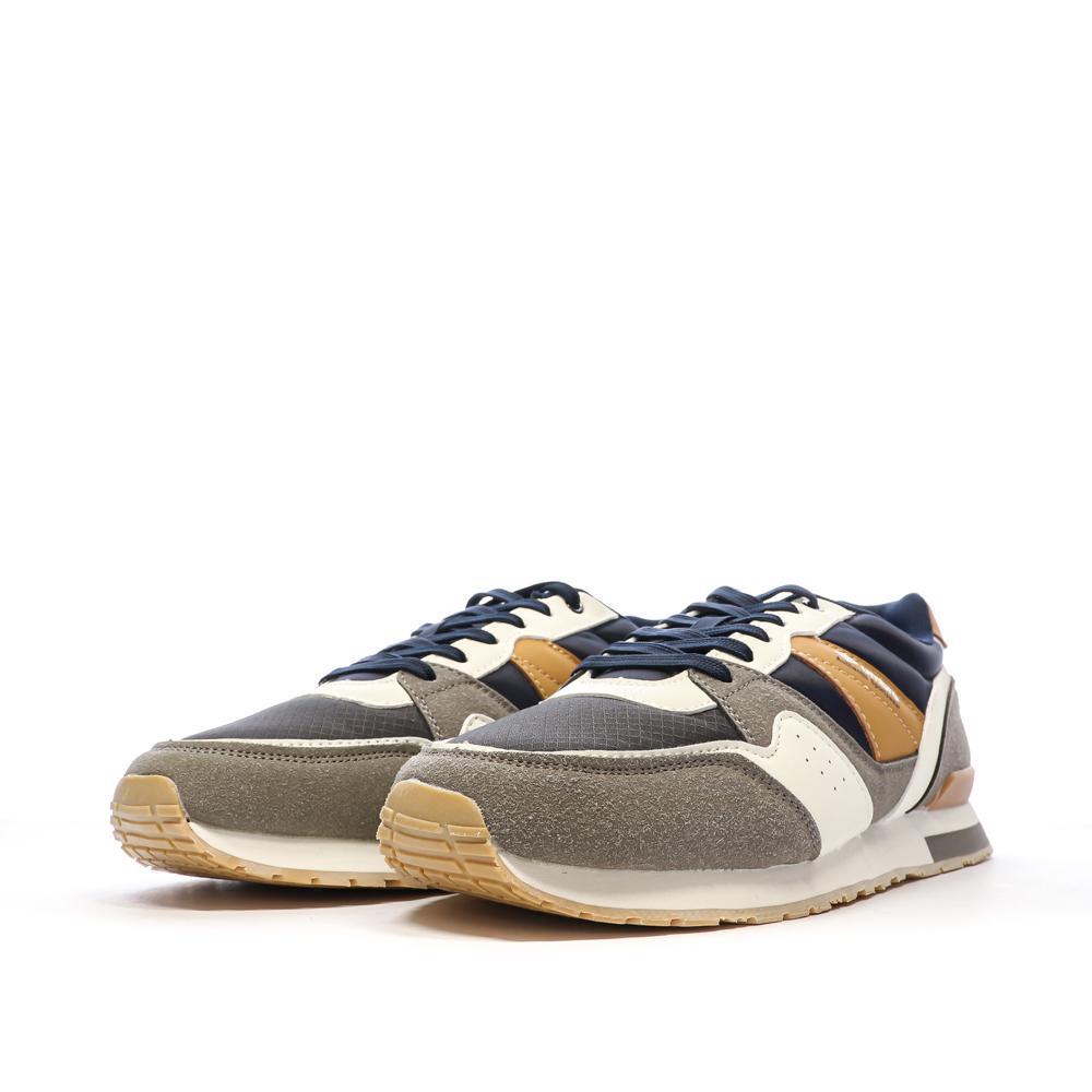 Baskets Blanc/Marine/Camel Homme Umbro 973590 6/7