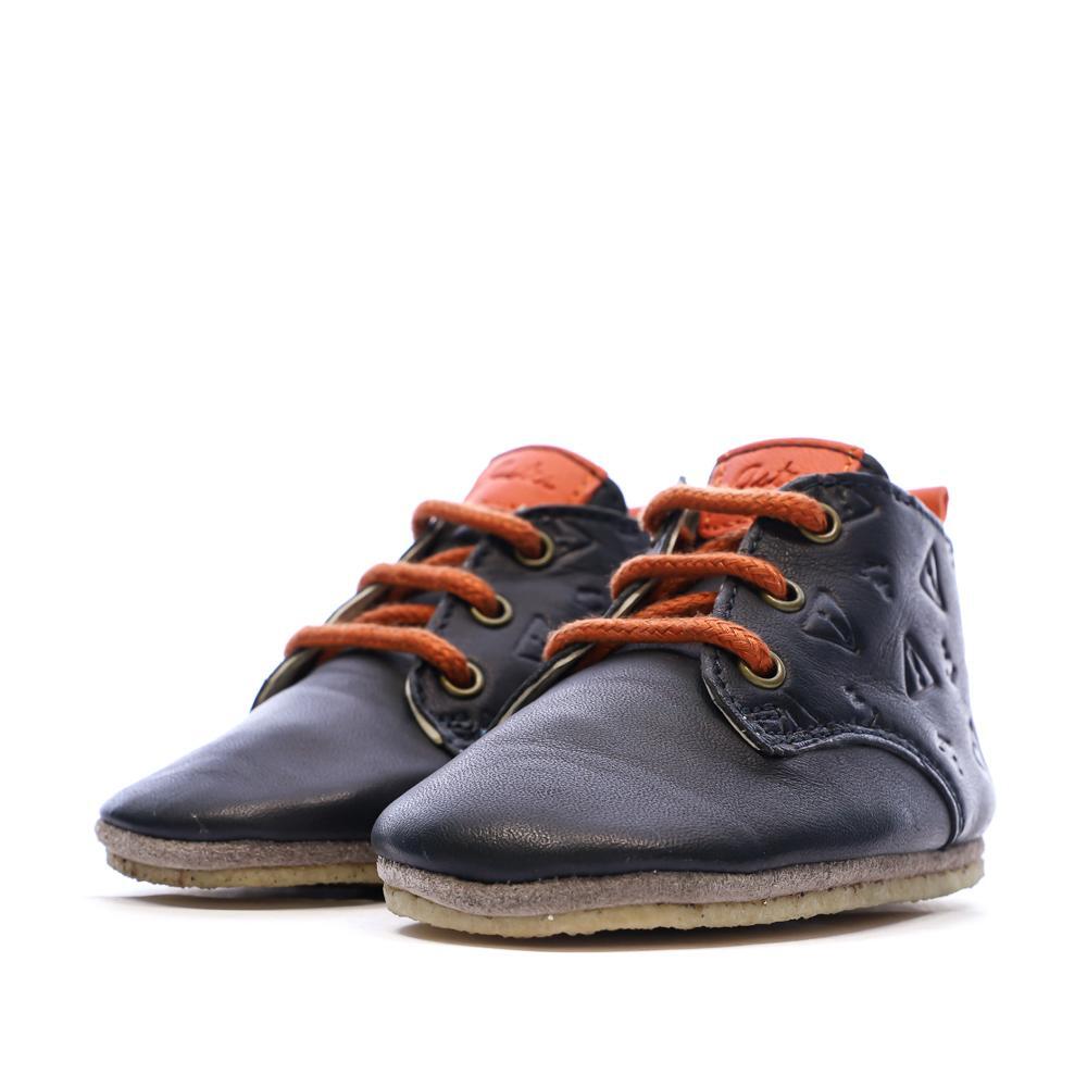 Chaussons Marines/Rouges Garçon Aster Layas 6/7