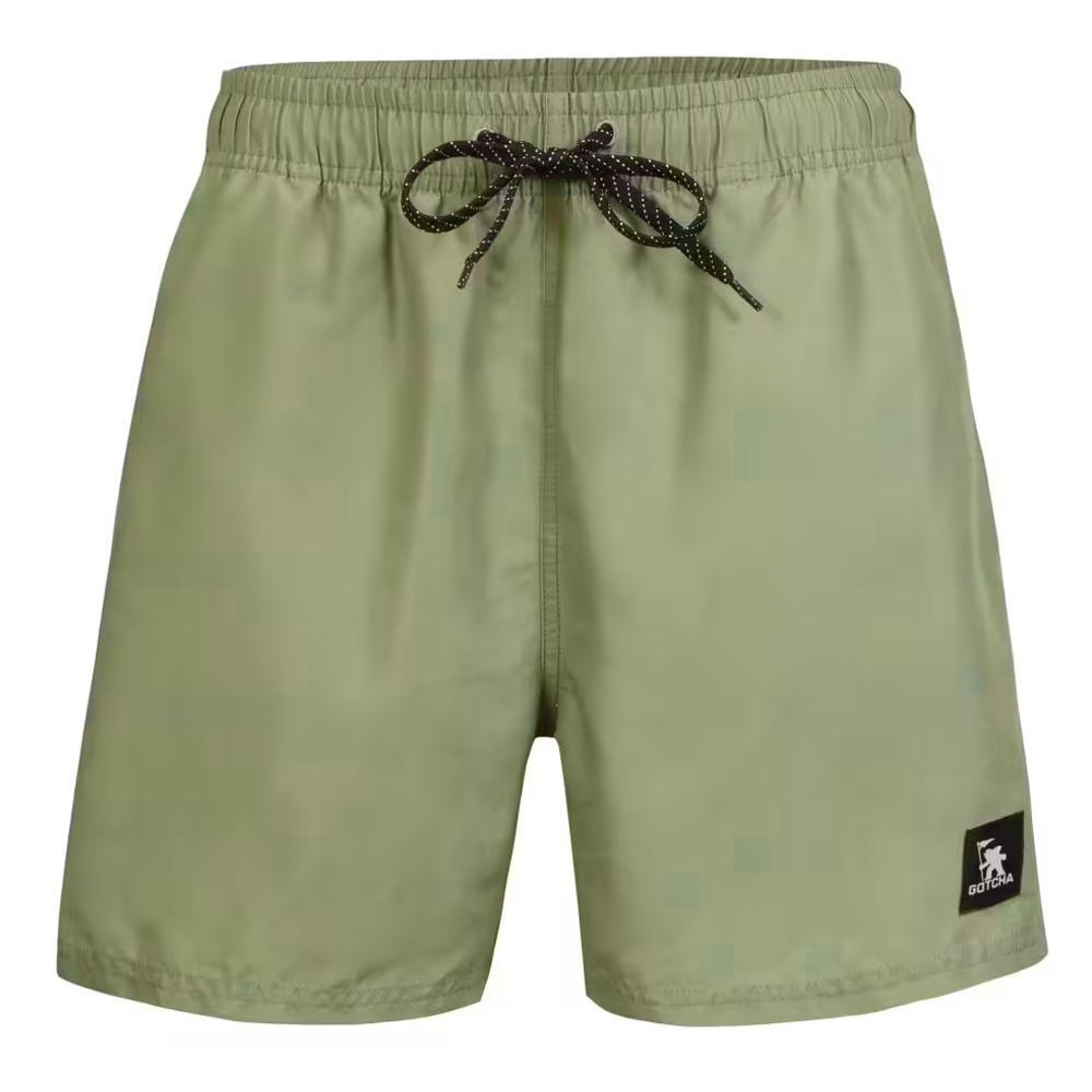 Men's Gotcha Addict Khaki Swim Shorts