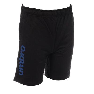 Short Umbro da Ragazzo Nero/Blu Leis