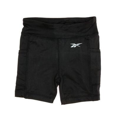 Pantaloncini sportivi neri Reebok Pkt Hot Short da ragazzo