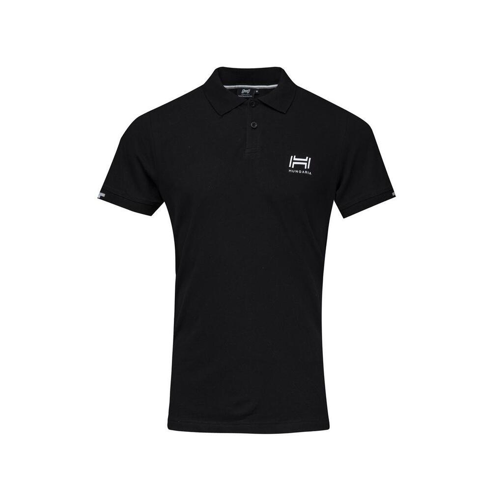 Men's Hungaria Jeki Black Polo Shirt
