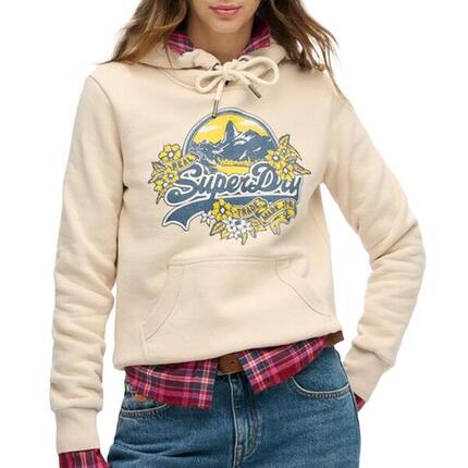 Bluza damska z kapturem Superdry Floral