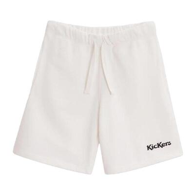Kickers fleece korte broek wit voor heren