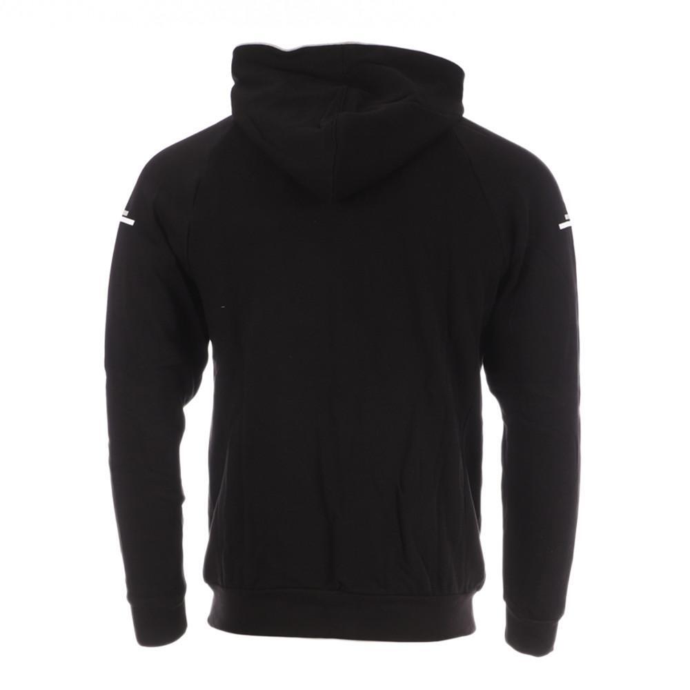 Felpa Uomo Nera con Zip Hungaria Coggia 2/2
