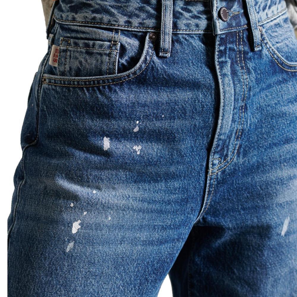 Jean Bleu Femme Superdry Barrel 3/3