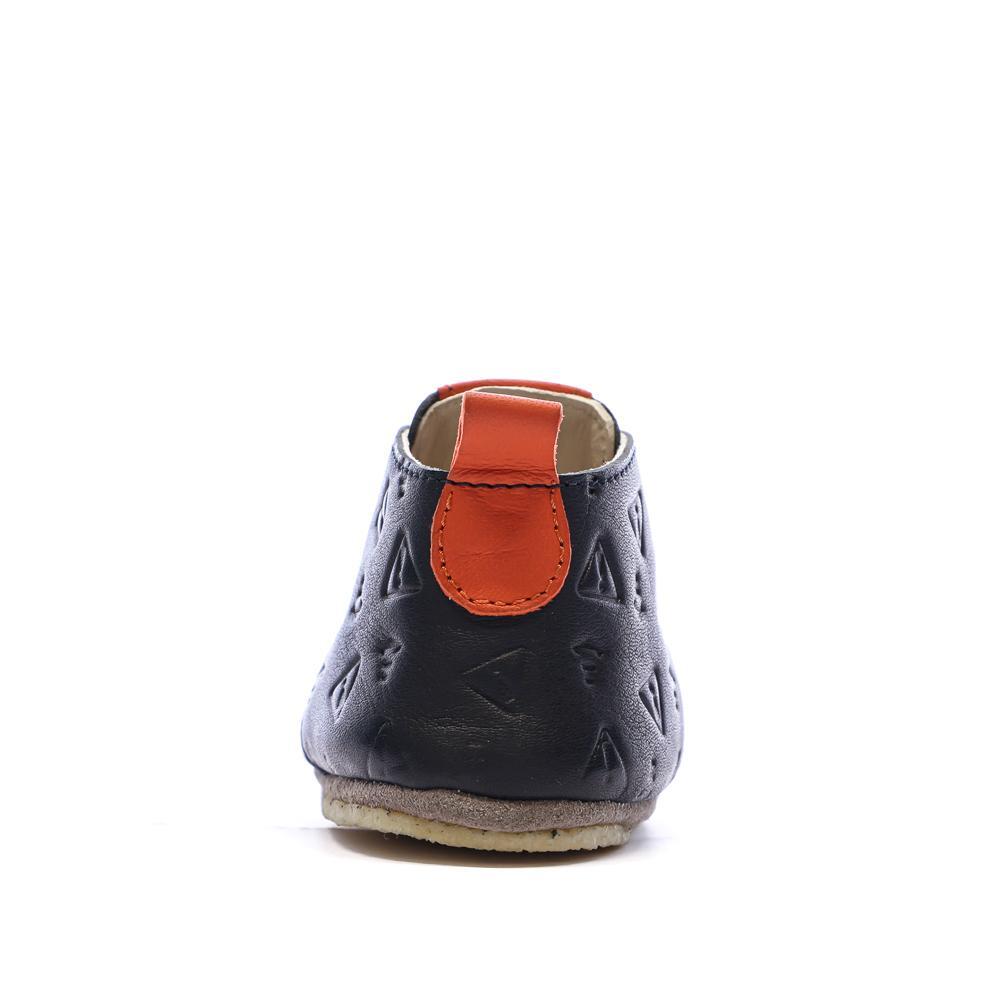 Chaussons Marines/Rouges Garçon Aster Layas 3/7