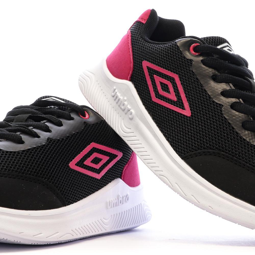 Umbro Nateo Sneaker für Damen Schwarz/Rosa 7/7