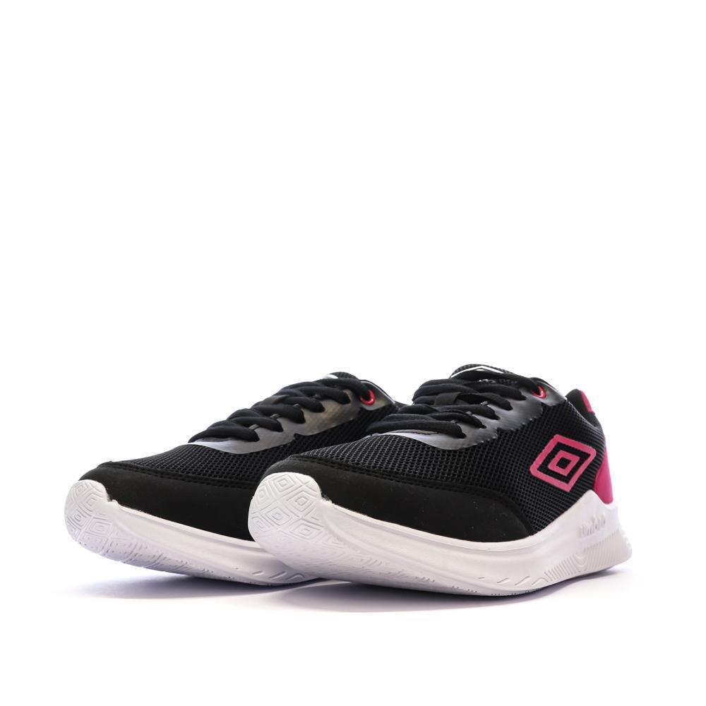 Umbro Nateo Sneaker für Damen Schwarz/Rosa 6/7