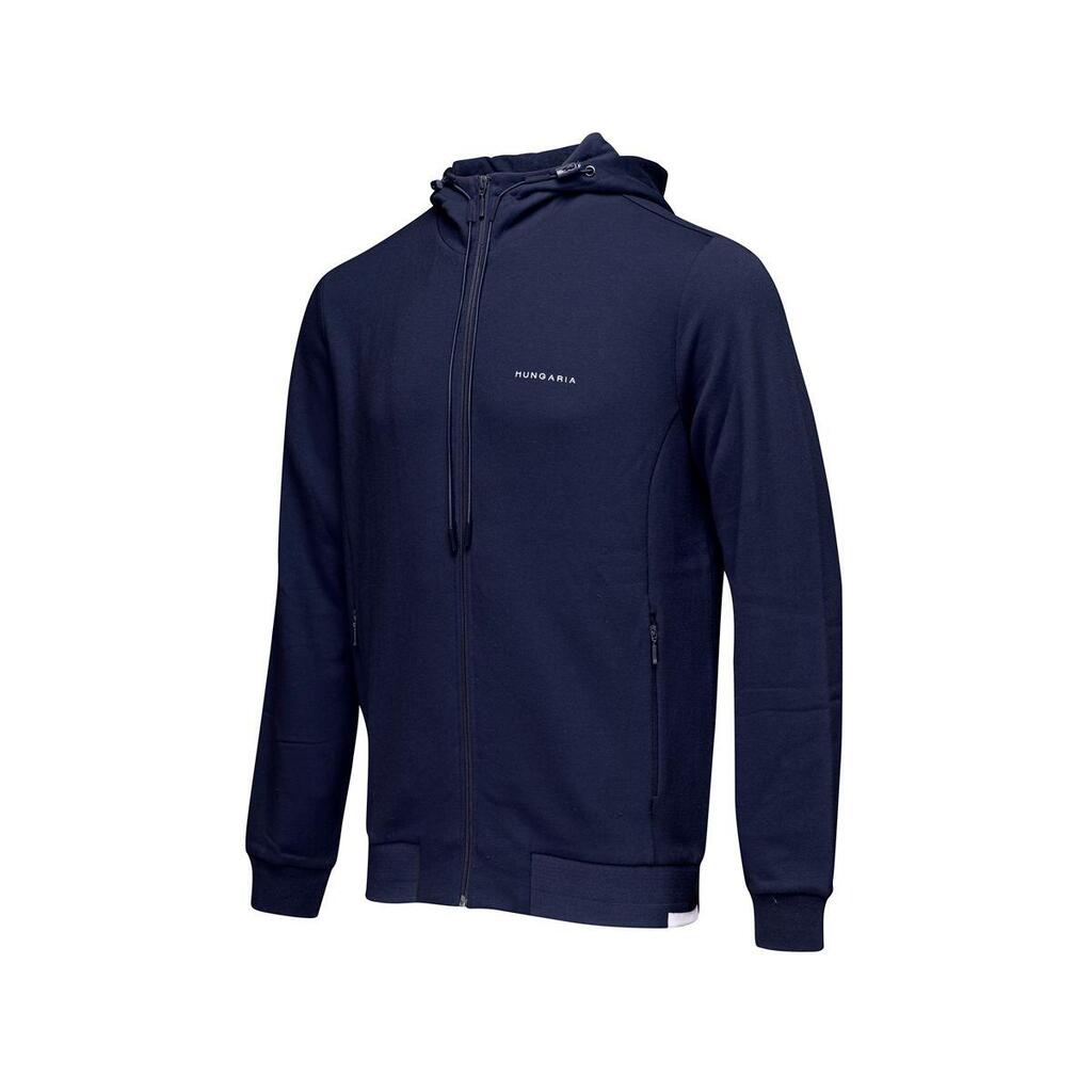 Men's Hungaria Ebeko Zipped Sweatshirt in Navy