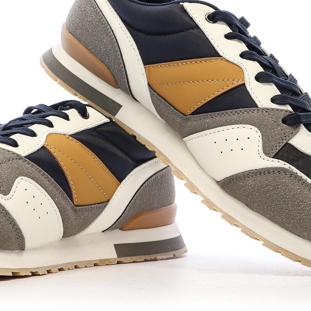 Umbro Herren Sneaker Weiß/Marine/Camel 973590 7/7