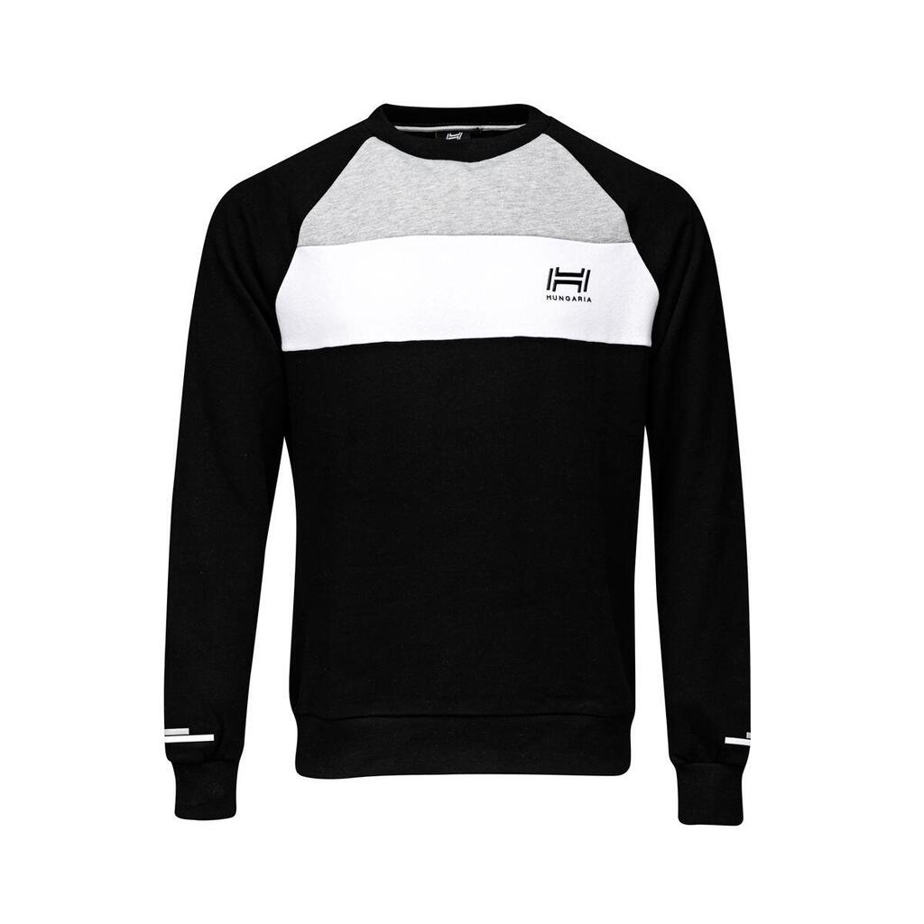 Men's Hungaria Pons Black/White/Grey Sweatshirt