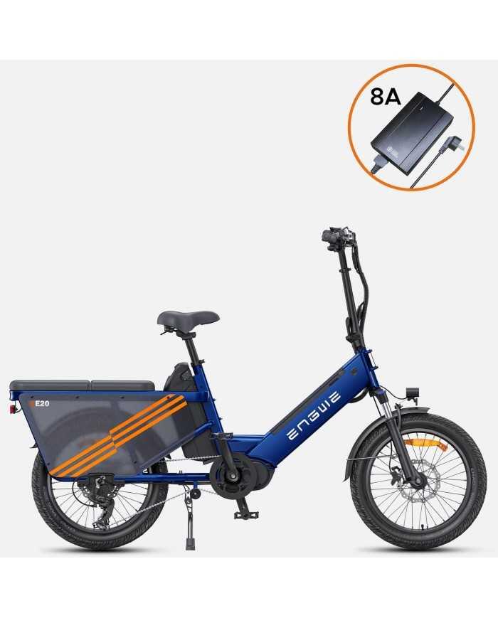 ENGWE LE20 | Cargador rápido 8A + Doble batería hasta 350 km 2/7