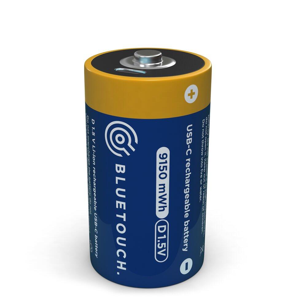 USB-C nabíjecí baterie BLUETOUCH; typ D 2/2
