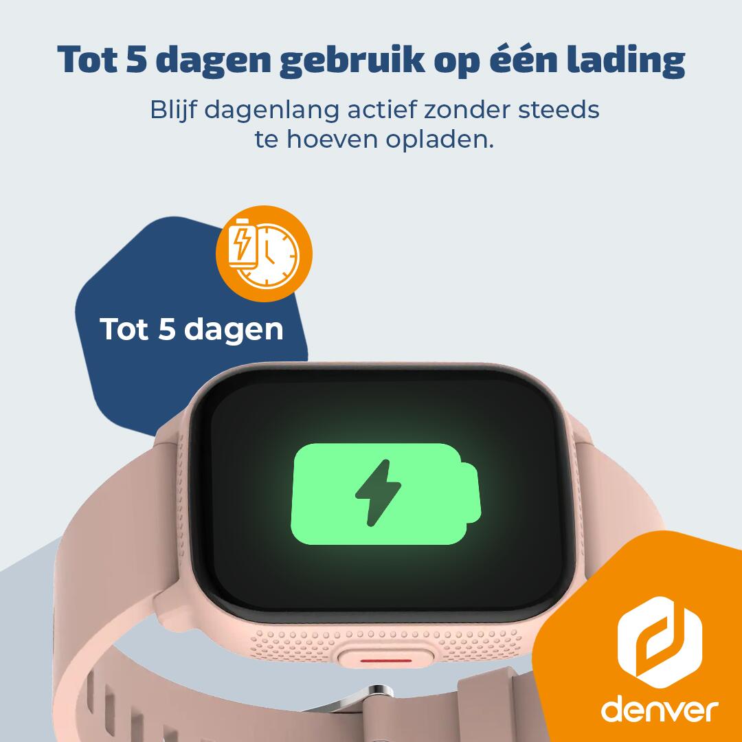 Smartwatch - 130+ sportmodi - Hartslagmeter - Saturatiemeter - SWC184RO 7/7
