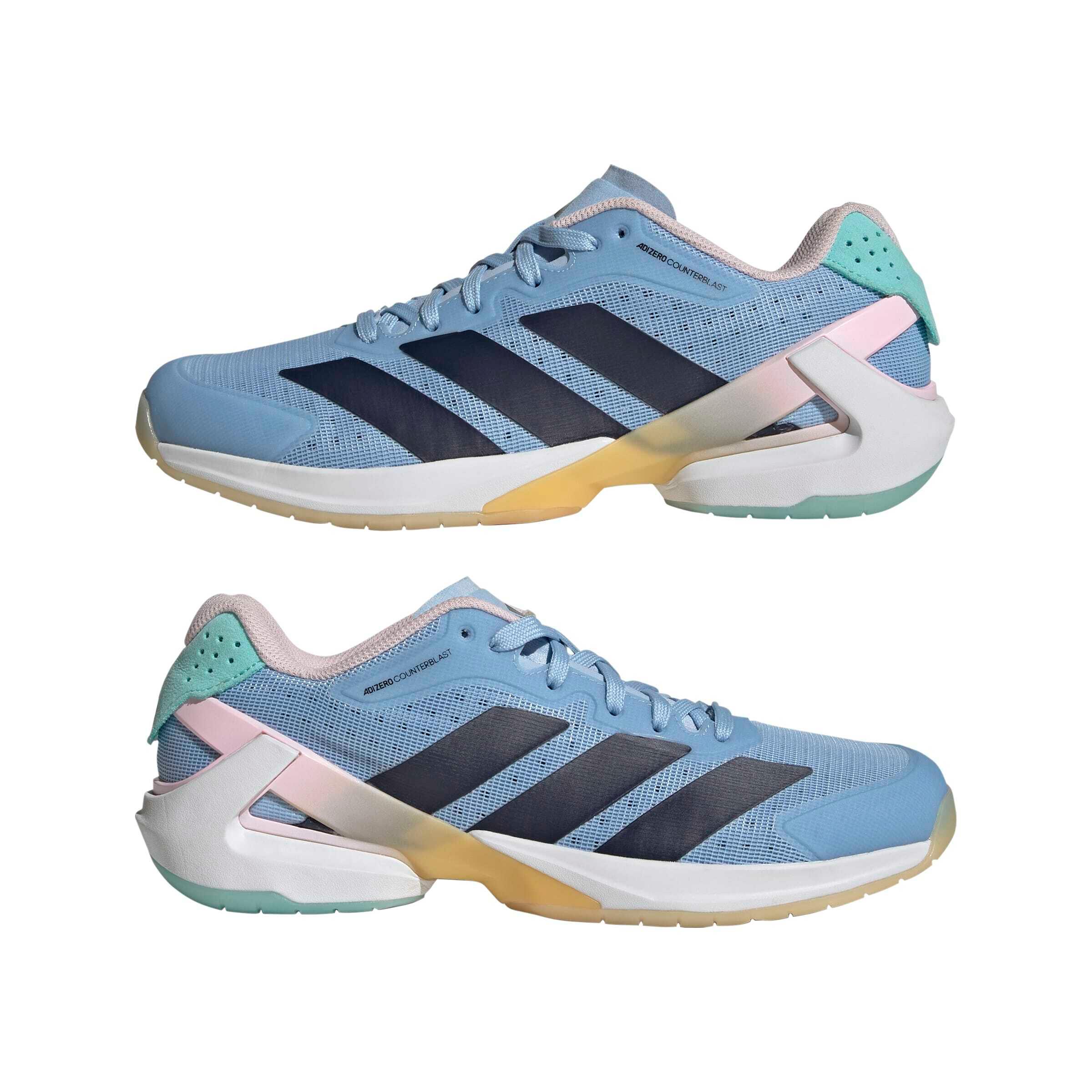 Zapatillas indoor para mujer adidas Adizero Counterblast 3/7