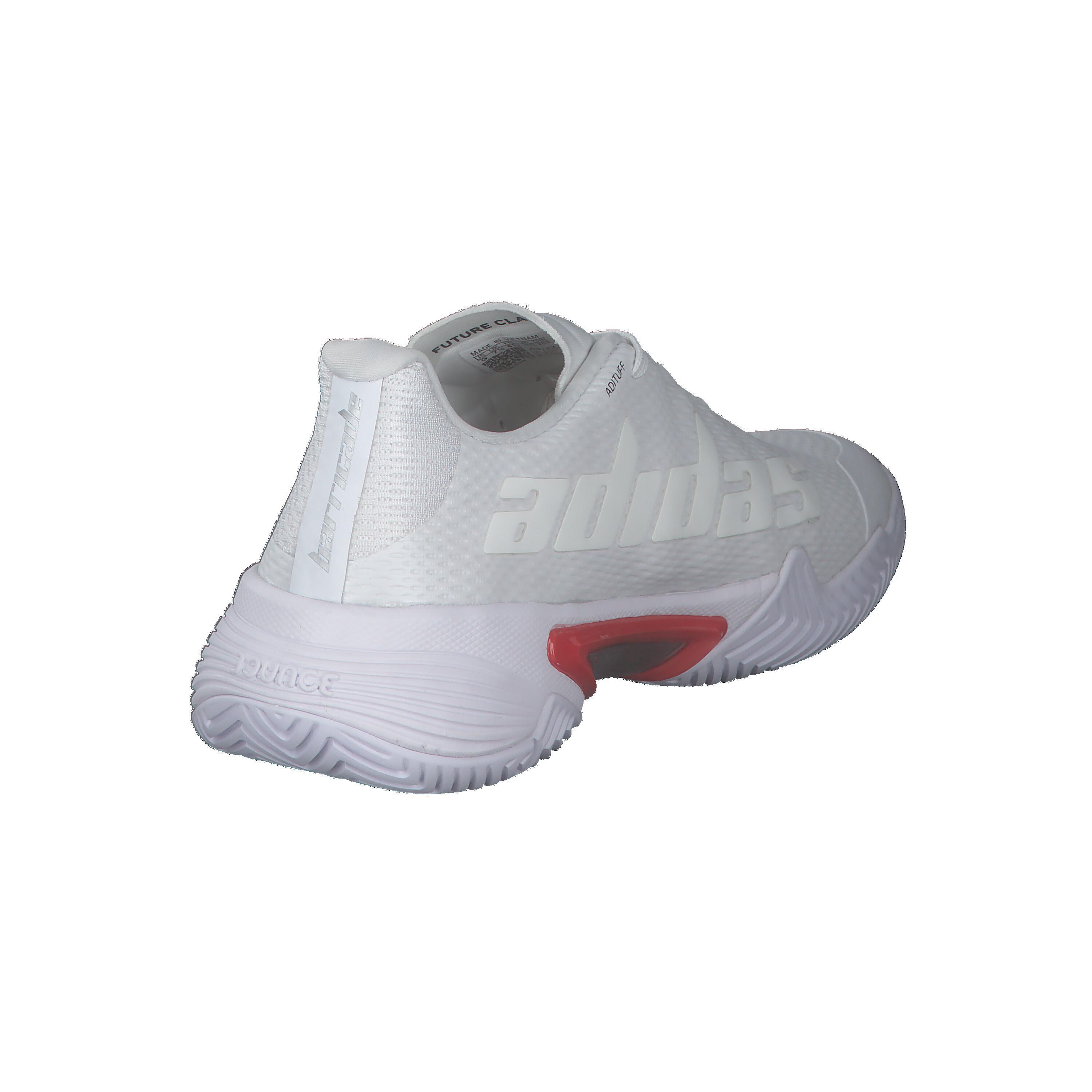 Zapatillas de tenis Mujer Adidas Barricade Blanco 14/15