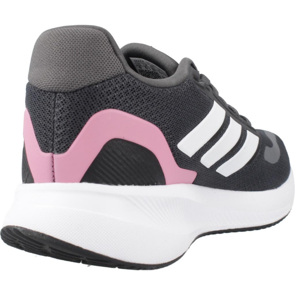 Deportivas Running Mujer Suela Plana - Modelo Jq8668 Negro 3/7