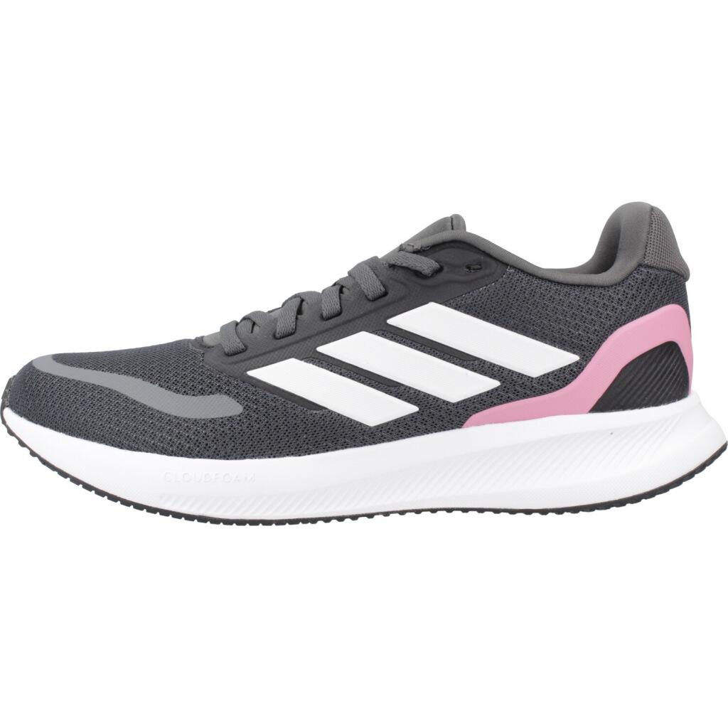 Deportivas Running Mujer Suela Plana - Modelo Jq8668 Negro 2/7