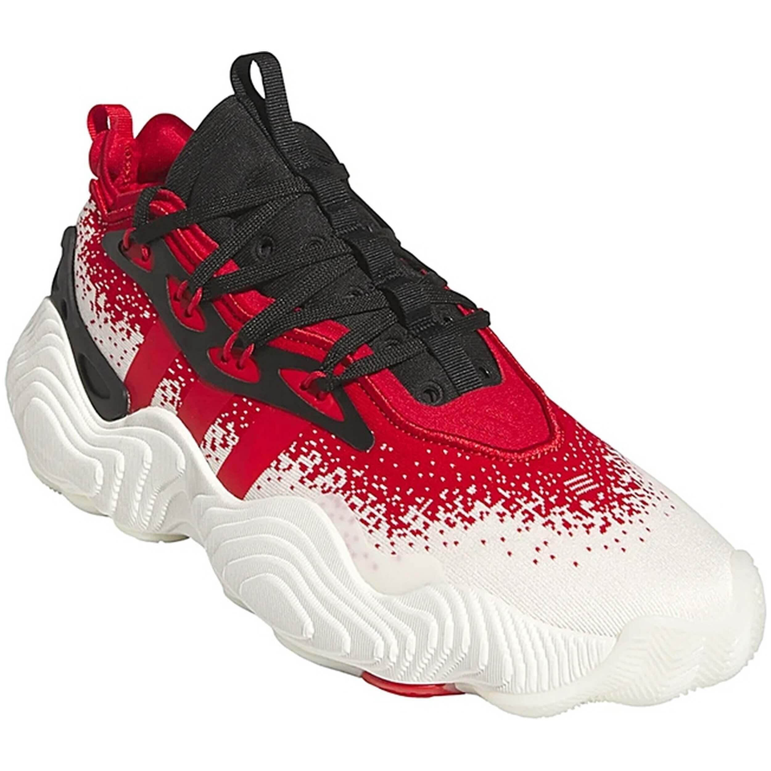 Zapatillas baloncesto Hombre Adidas Trae Young 3 Blanco 3/5