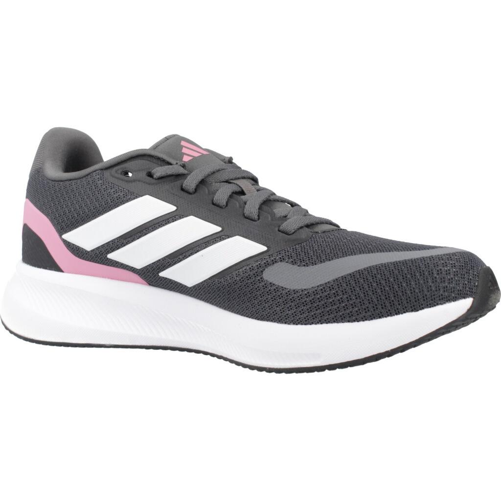 Deportivas Running Mujer Suela Plana - Modelo Jq8668 Negro 5/7