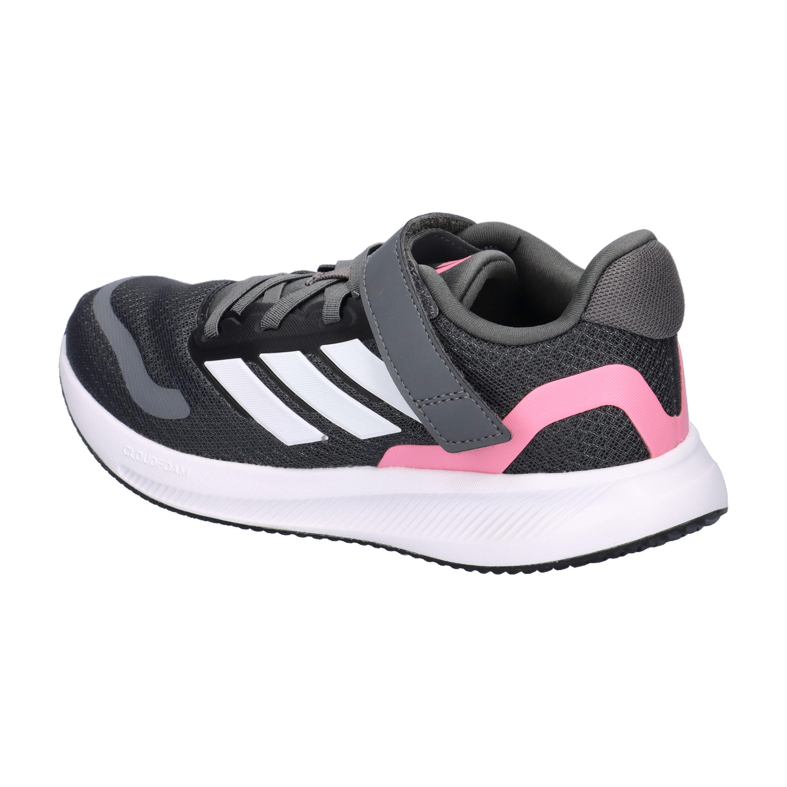 Deportivas Running Niña Suela Plana - Modelo Jq8669 Negro 3/7