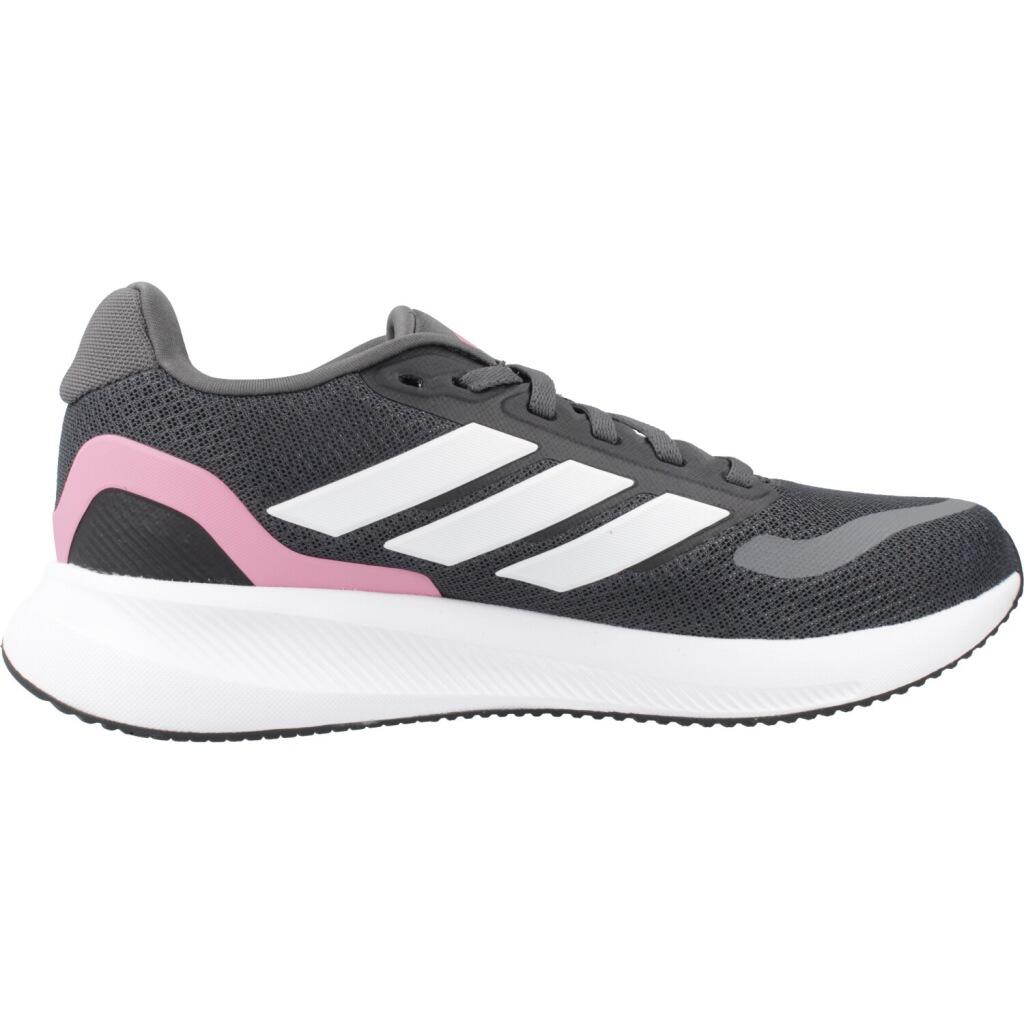 Deportivas Running Mujer Suela Plana - Modelo Jq8668 Negro 4/7