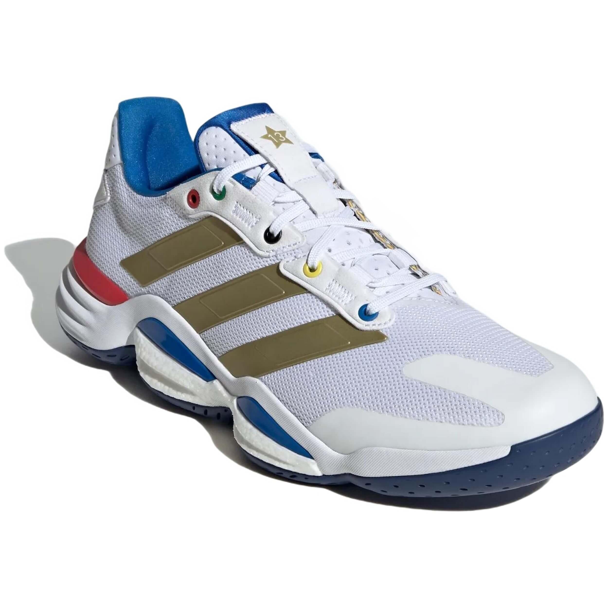 Zapatillas baloncesto Hombre Adidas Stabil 16 Indoor Blanco 4/5