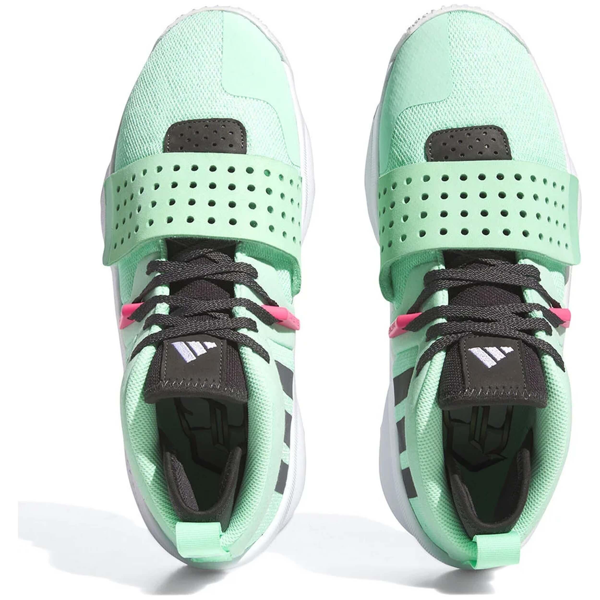 Zapatillas baloncesto Adulto Adidas Dame 8 Extply Verde 5/5