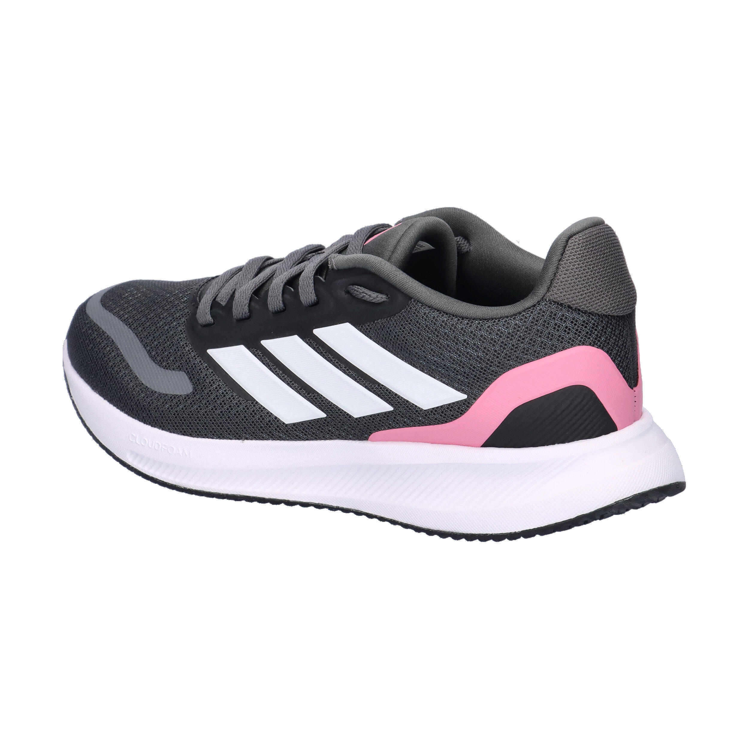 Deportivas Running Mujer Suela Plana - Modelo Jq8668 Negro 11/15