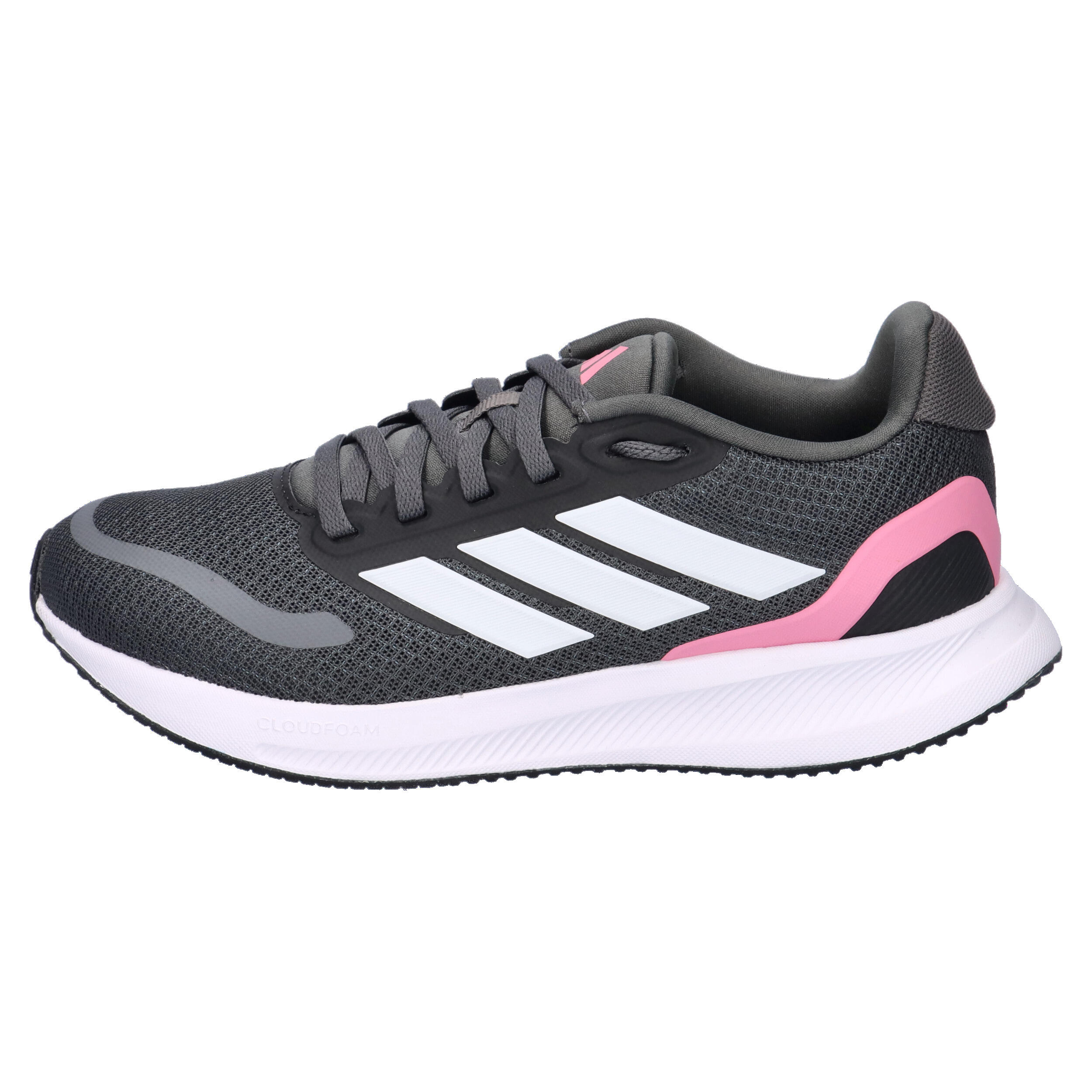 Deportivas Running Mujer Suela Plana - Modelo Jq8668 Negro 10/15