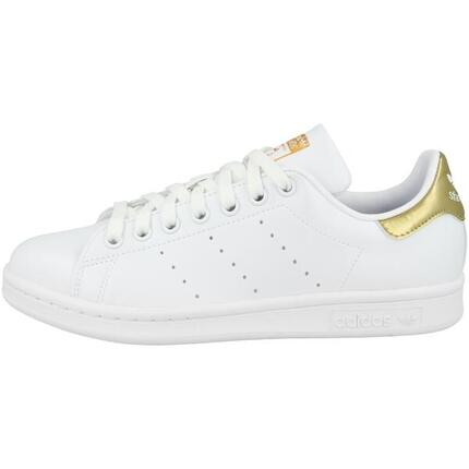 Zapatillas Adidas Original Stan Smith W Oro Blanco Mujer