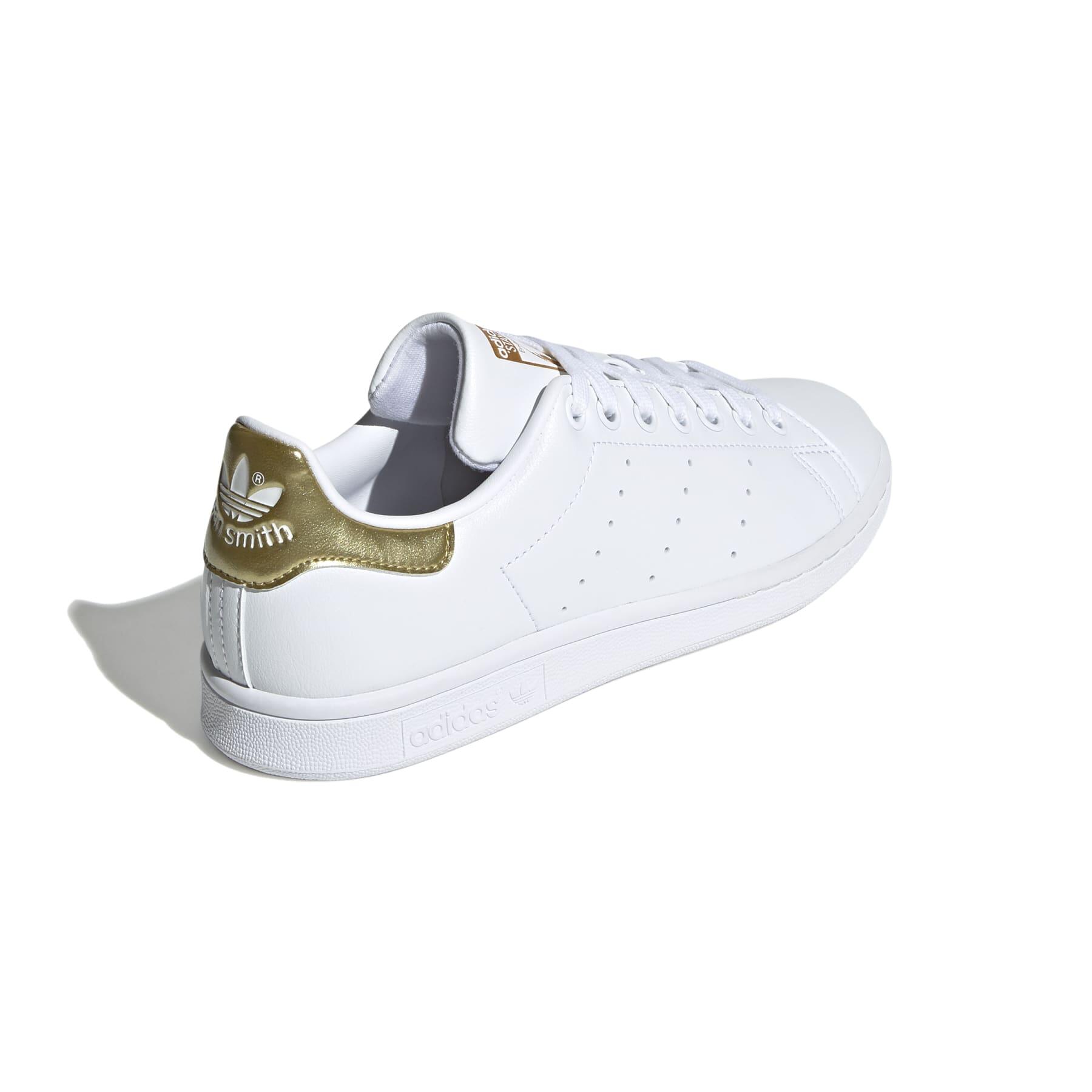 Zapatillas Adidas Original Stan Smith W Oro Blanco Mujer 6/7