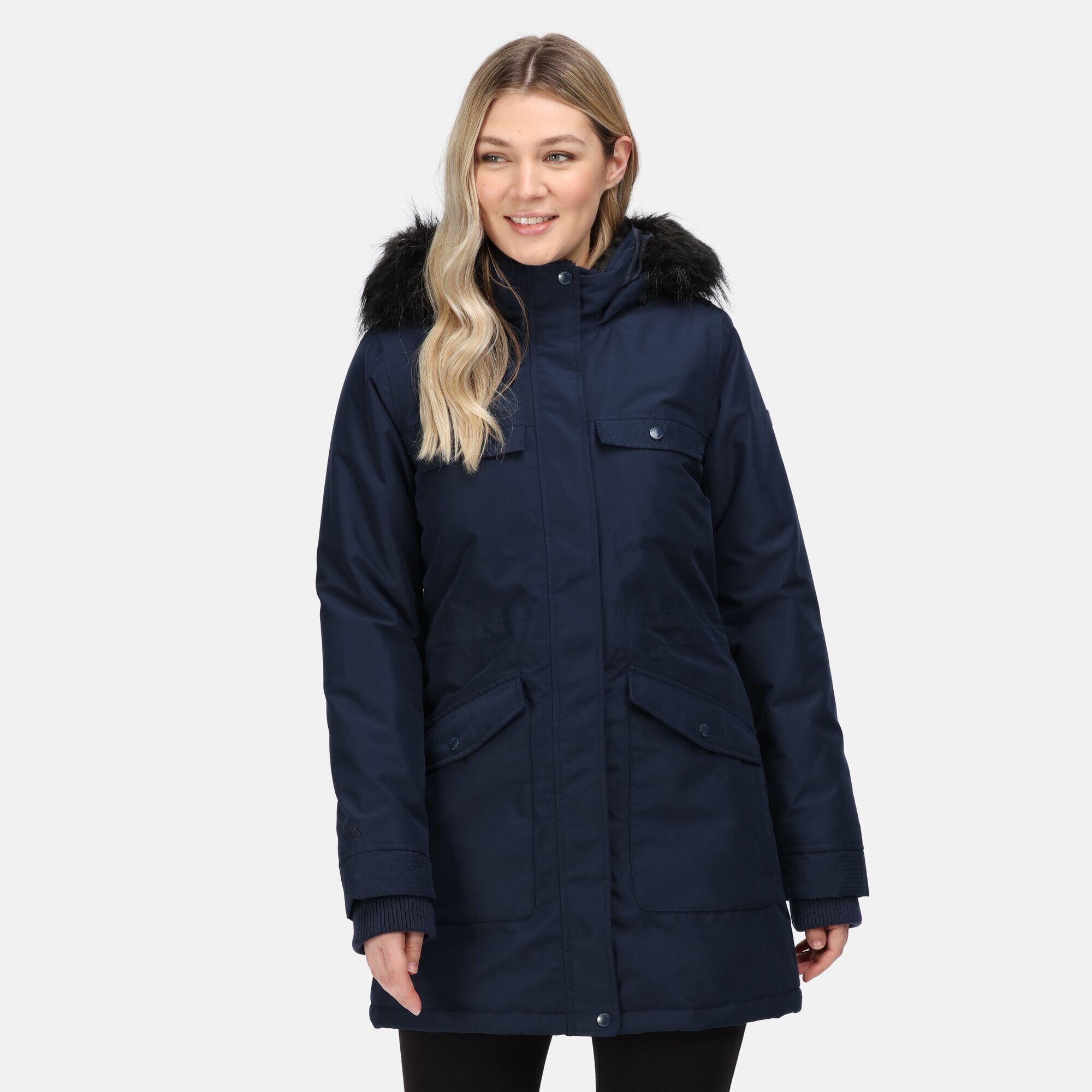 REGATTA Samiyah Women's Hiking Insulated Parka Jacket - Navy