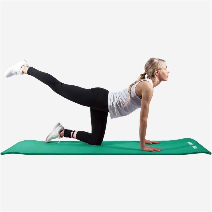 Esterilla Yoga Pilates Gorilla Sports Verde 190cm x 100cm x1,5Cm 3/7
