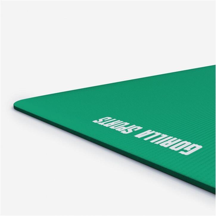 Esterilla Yoga Pilates Gorilla Sports Verde 190cm x 100cm x1,5Cm 2/7